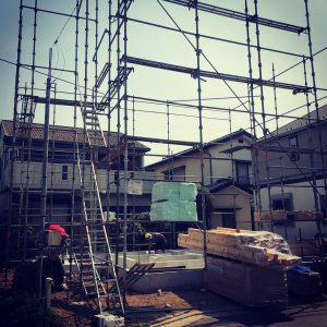 花見川区浪花町　基礎工事 (2)